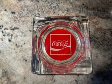 Posacenere quadrato coca cola