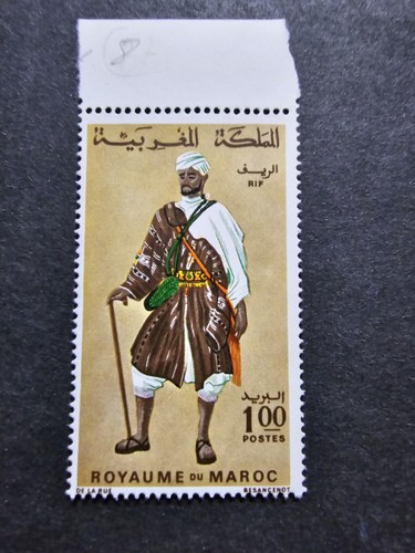 Timbro marocchino costumi - timbro,