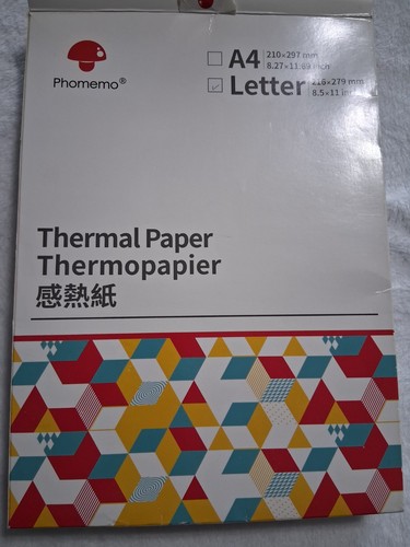 Phomemo letter thermal printer - phomemo,