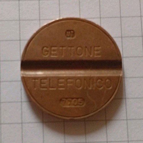 Gettone telefonico 7705 - telefonico, ut