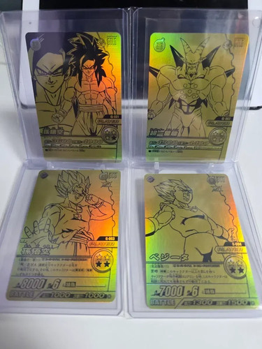 Set carte dragon ball - z, w
