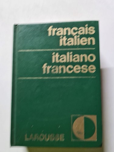 Italiano francese larousse - italiano, |