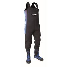 JENZI Wathose in Neoprene "fishing" Tg 39 - 50 Impermeabile Watangel Nero