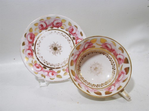 Tazza piattino rose cavolo - piattino,