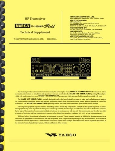 Yaesu 1000mp field mark v - yaesu,