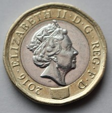 Moneta da una sterlina inglese