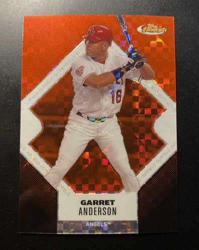 2006 topps finest - topps, red