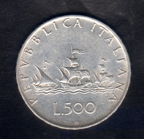 Moneta 500 lire argento - lire, in