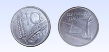 Moneta 10 lire "Spighe" del