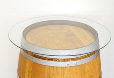 Lastra di vetro tondo D 80cm