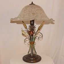 Lume fatto a mano nella nostra fabbrica lampada grande in ferro battuto ART.156