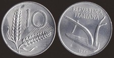 10 LIRE 1966 ITALIA Q.FDC