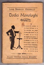 LUIGI ARNALDO VASSALLO "DODICI MONOLOGHI DI GANDOLIN"