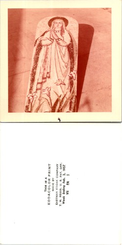 Piastrella arte della vergine - piastrella,