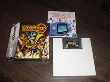 Golden Sun 1 GBA Original Game