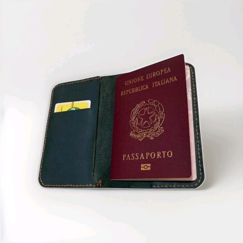 Porta passaporto artigianale - porta,