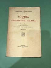 STORIA DELLA LETTERATURA