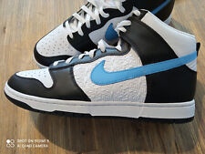 Scarpe Shoes NIKE DUNK HIGH RETRO FLC NERO UNIVERSITY BLU BIANCO EU 46 UK 11