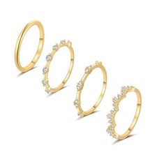 Anelli Set Donna Diamante Oro