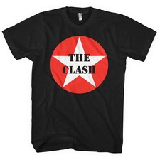 The Clash T Shirt Star Badge