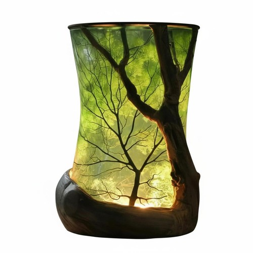 Lampada foresta incantata idea - lampada,