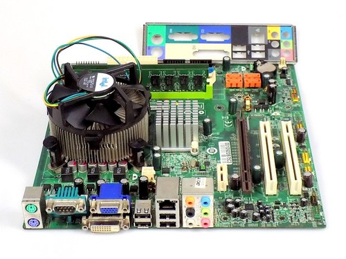 Scheda madre cpu ram retro - scheda,