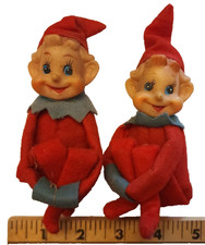 ROSSO Elfo di Natale Pixie