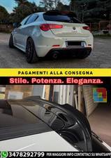 SPOILER NERO LUCIDO ADATTO PER