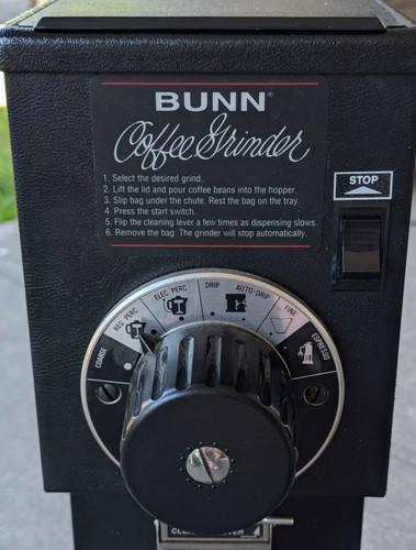 Bunn macinacaffè - bunn,