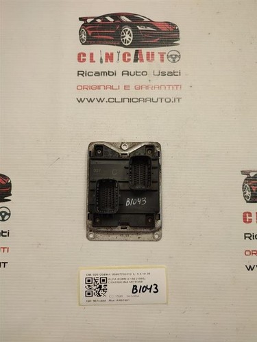 Centralina motore per - centralina, alfa