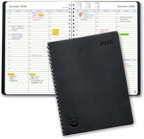 Diario 2026 smart panda - panda, –