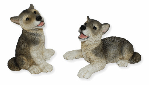 Figura decorativa lupo - figura,