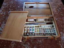 CASSETTA IN LEGNO COLORI OLIO