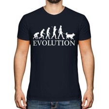 Belga Cane da Pastore Evolution Of Uomo T-Shirt Maglia Regalo Walker Passeggio