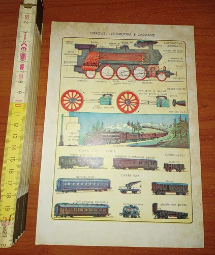 Stampa ferrovie locomotiva - stampa, e