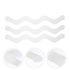  30 Pezzi Adesivi per Vasche da Bagno Adesivi per Vasca da Bagno Nastro Antiscivolo Maniglia Doccia