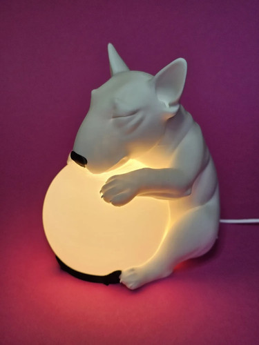 Bull terrier lampada notturna - terrier,
