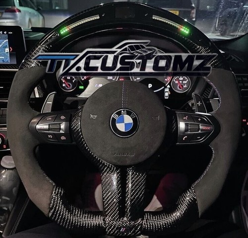 Volante bmw led fibra di - bmw, in