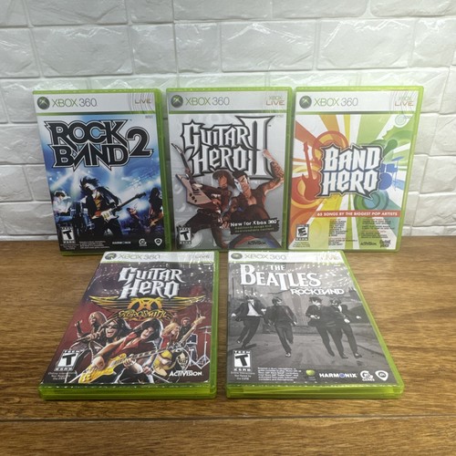 Lot xbox 360 games rock - 5,