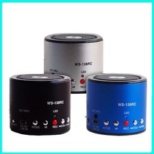 MINI CASSA SPEAKER WS-138-RC PORTATILE USB MICRO SD RADIO FM PC CELLULARE MP3 