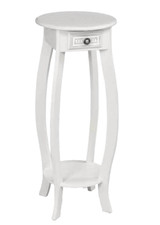 COMODINO COLONNINA LEGNO PORTA