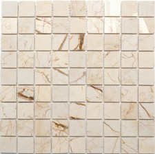 Mosaico IN Marmo Oro Cream