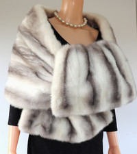 Visone Stola XXL Sciarpa Saga