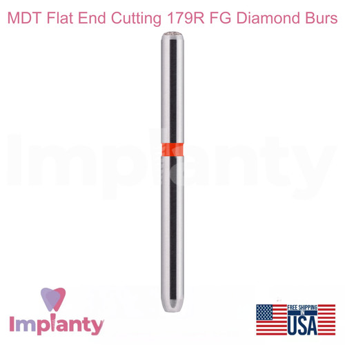 Mdt dentale flat end - taglio, fg