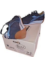 scarpe diadora heritage, nuove con scatola, colore blu, taglia 37 stretto (36)