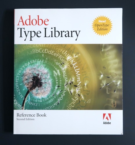 Adobe type library reference - adobe,