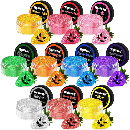 Commestibile glitter set - -,