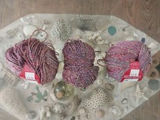 (3) Filatura Di Crosa 50g 109yds Multicolore #2 Filato Italia Cotone/Acrilico