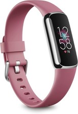 Smartband Fitbit Tracker Luxe, rosa, contapassi, monitor del sonno, impermeabile