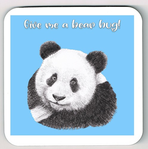 Sottobicchiere panda - sottobicchiere,